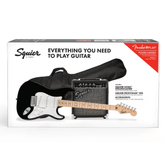 Guitare électrique Noire SQUIER BY FENDER PACK - SOLISTOS